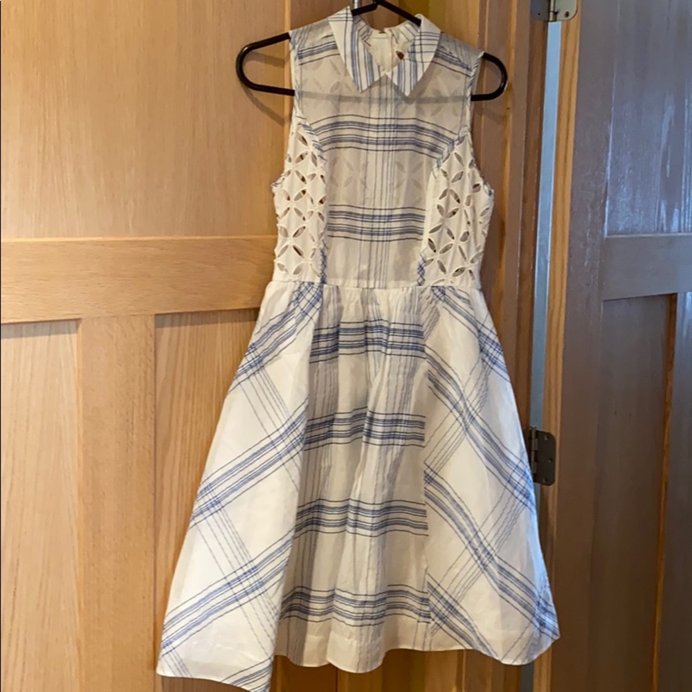 Sleeveless dress from Anthropologie.